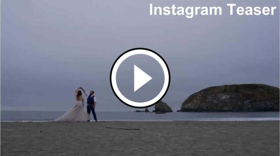 Couple at Harris Beach in Brookings, Oregon